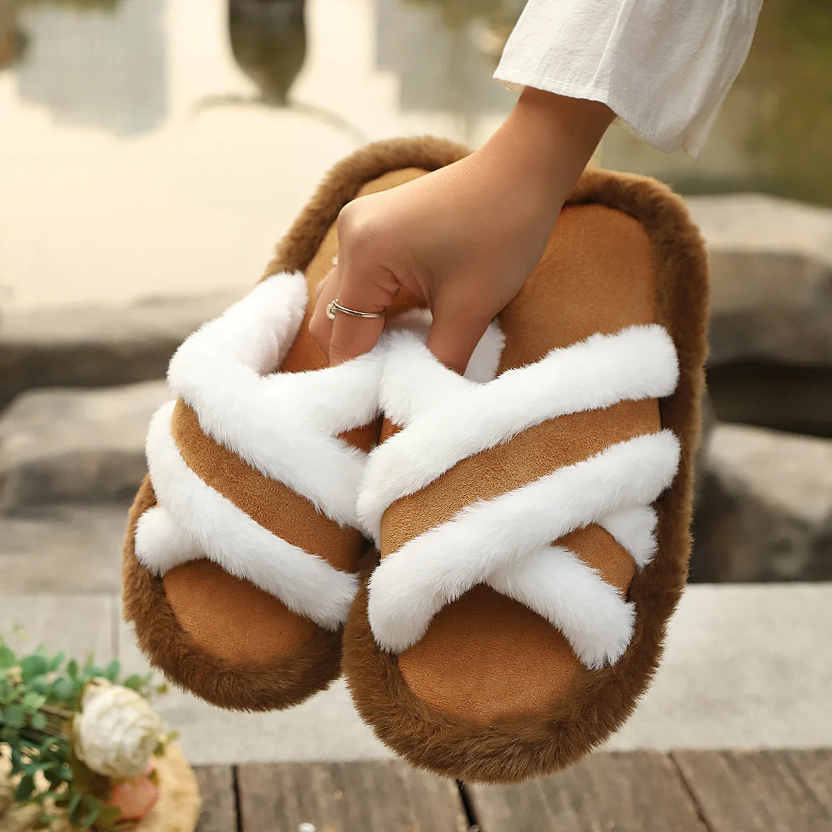 Pantofole Fluffy Furry Comfort™