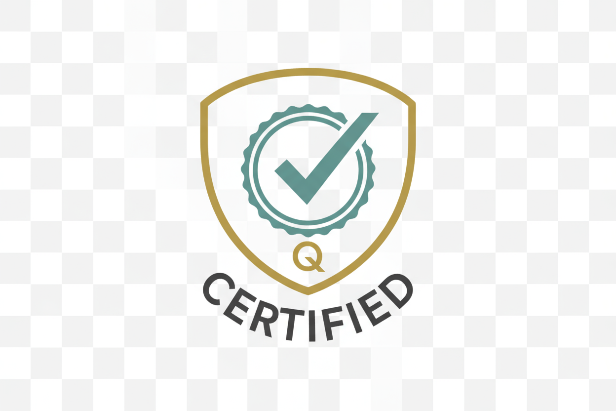 mi serve un icona che faccia riferimento alla qulita ' certificata